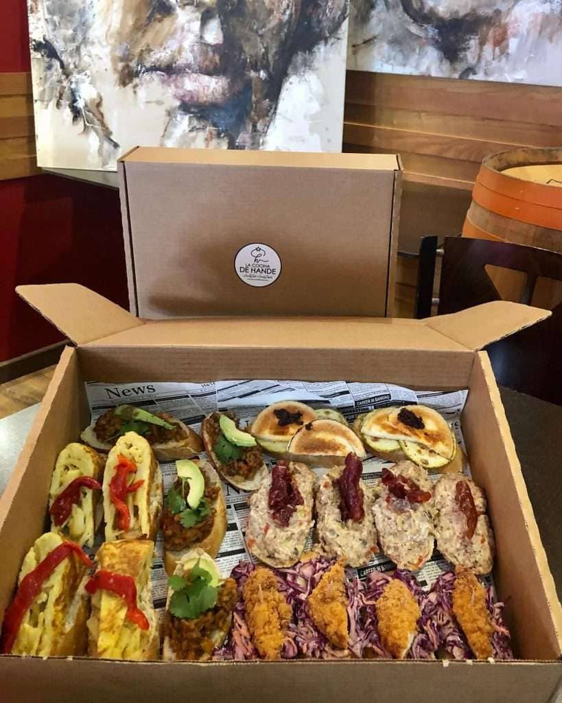 Take away, Hande Box, comida para llevar La Cocina de Hande