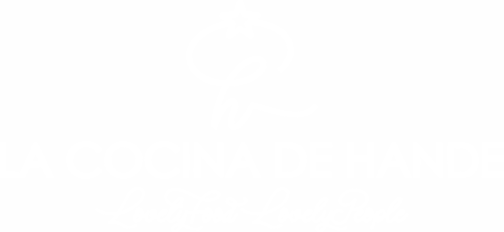 “Ir a página principal. Logotipo La cocina de Hande